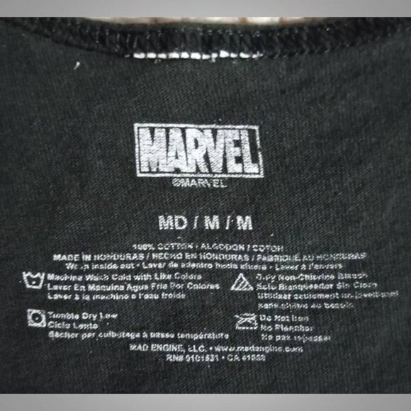 🔥3/$20 MARVEL Spider Man tank top Men's size medium M shirt tee - Picture 4 of 4